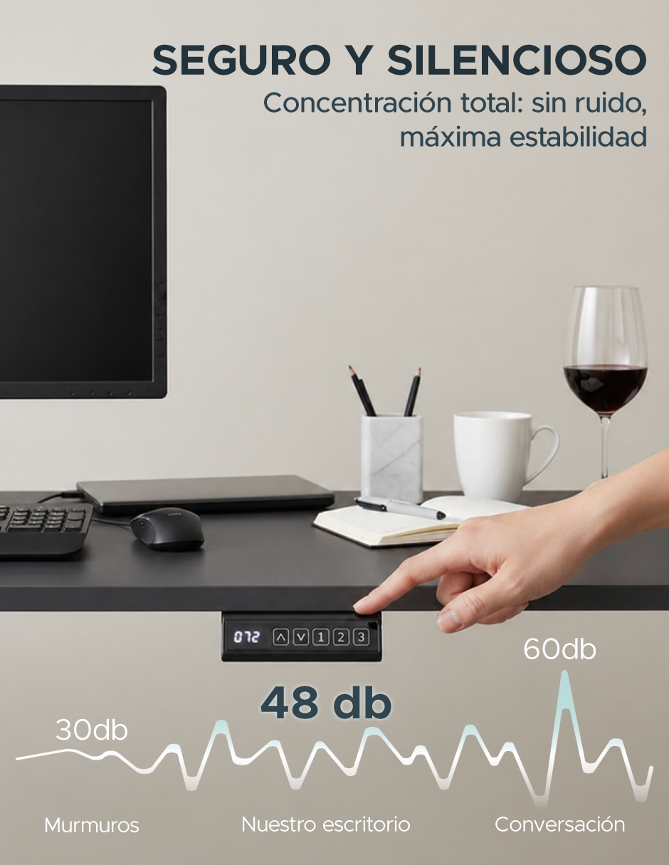 Escritorio armable Titano de madera